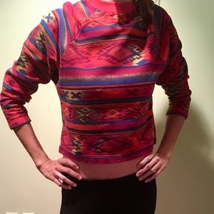Vintage United Colors of Benetton Crop Sweatshirt